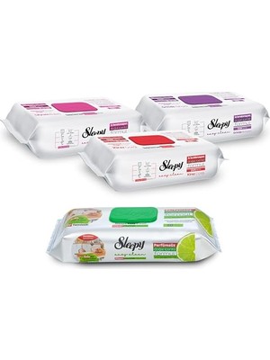 Mey İthalat Easy Clean Çiçek Serisi&bergamot Yağlı Süper Mutfak Yüzey Temizlik HAVLUSU&MENDILI(3X100+50)