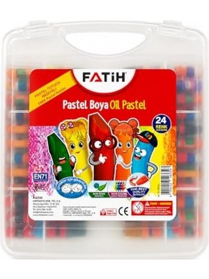 Mey İthalat Çanta; Pastel Boya King Size Çantalı 24'lü Set | King Size, 24 Renk, Pastel Boya Seti