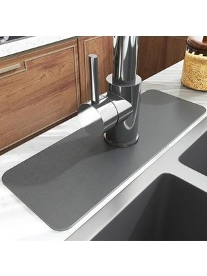 Mey İthalat Su Emici Sihirli Mutfak Banyo Musluk Matı Lavabo Kenar Matı