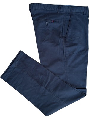Gambia Outdoor's Regular Fit Normal Kesim Likralı Esnek Rahat Yüksek Bel Keten Erkek Gabardin Pantolon