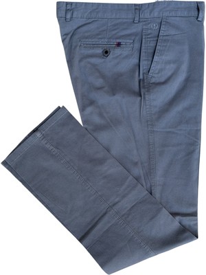 Gambia Outdoor's Regular Fit Normal Kesim Likralı Esnek Rahat Yüksek Bel Keten Erkek Gabardin Pantolon