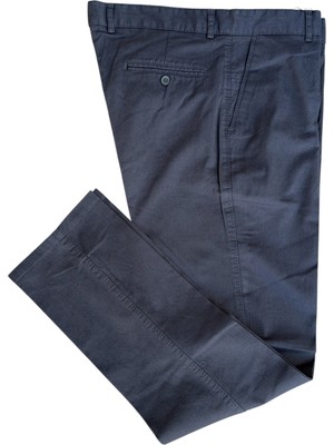 Gambia Outdoor's Regular Fit Normal Kesim Likralı Esnek Rahat Yüksek Bel Keten Erkek Gabardin Pantolon