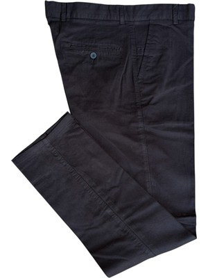 Gambia Outdoor's Regular Fit Normal Kesim Likralı Esnek Rahat Yüksek Bel Keten Erkek Gabardin Pantolon