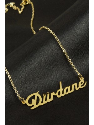 Pileli Store Dürdane Isimli Kolye (Kişiye Özel)