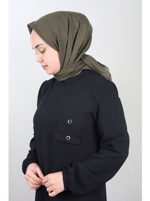 Bonjela Düz Renk Bambu Kraş Eşarp - Desen-01 - Renk-25-77
