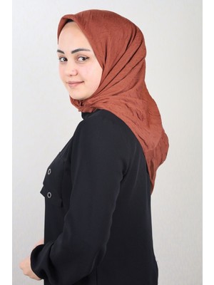 Bonjela Düz Renk Bambu Kraş Eşarp - Desen-01 - Renk-09-55