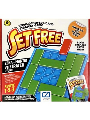 Veraura Lifestyle Kaydırmalı Puzzle Kutu Oyunu