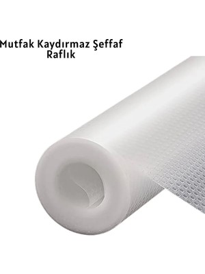 Veraura Lifestyle Kaydırmaz Şeffaf Raflık