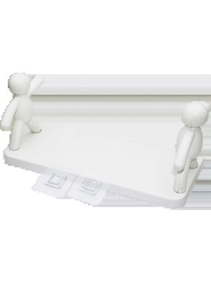 Veraura Lifestyle Rambo Manken Tutacaklı Plastik Etejer Yapışkanlı BÜYÜK=13.5X33CM