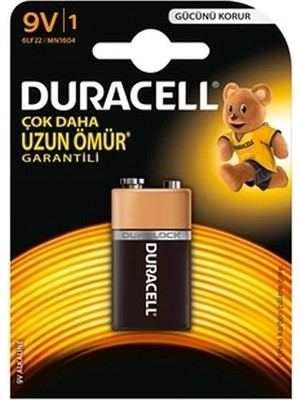 Veraura Lifestyle Duracell 9V Pil Tekli