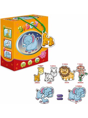 Veraura Lifestyle 8766 Orman Kut.puzzle 025876-34567