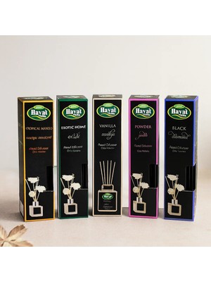 Veraura Lifestyle Bambu Çubuklu Kare Cam Oda Kokusu 100 ml