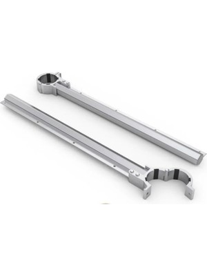 Colezium Koral Sabit Alüminyum Balkon Çamaşır Kurutmal Askılığı