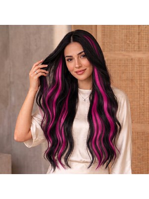 Colezium Renkli Gerçek Boncuk Kaynak / Pembe Mor / 10 Adet