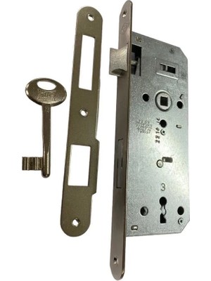 Colezium Kale Oval 151 R 40 mm Nikel Oda Kapı Kilidi