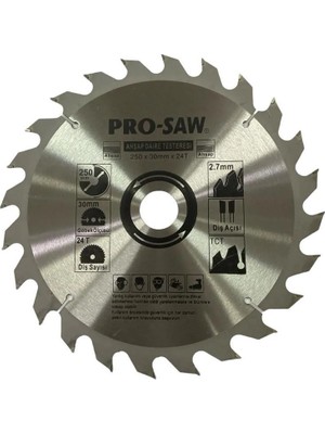 Colezium Prosaw PS51231 250X30X25 mm 24 Diş Sunta Testeresi