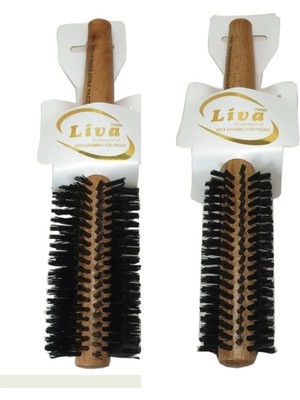 Colezium Liva 540-350  Fırçası Yanmaz Profesyonel Fön Fırçası 2 Adet