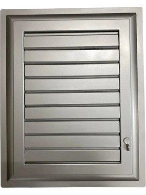 Colezium Plastik Menfez 35X55 Gümüş Banyo Wc Halandırma
