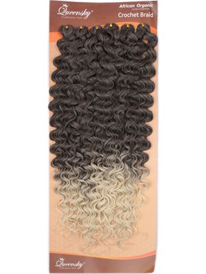 Colezium Queensky Afro Daası  / 75CM / 240GR / Koyu Kahve Platin Ombre