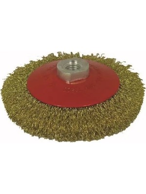 Colezium Partner 03033 M14 Vidalı  Sarı Telli Fırça 125 mm