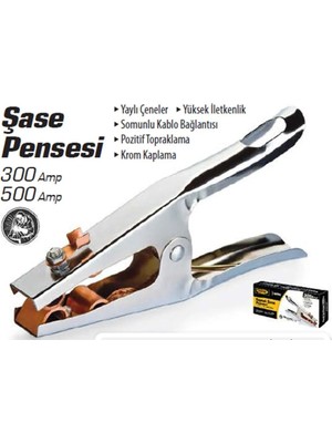 Colezium 319 Kaynak Şaşe Pensesi 300 Amper