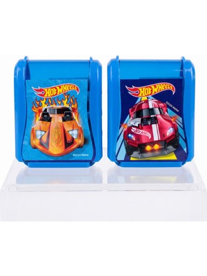 Bakgelal Hot Wheels Lisanslı Masaüstü Kalemtıraş – Hazneli Çocuk Okul Kalem Açacağı