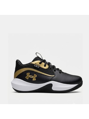 Under Armour Lockdown 7 Erkek Çocuk Siyah Basketbol Ayakkabısı