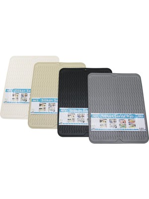 Semel Silikon Çok Amaçlı Servis Matı Amerikan Servis - Bulaşık Altlık - Nihale 30X40CM