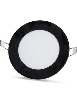 Semel 1 Adet Noas YL10 0601 S Sıva Altı 6W Siyah Kasa LED Spot 3200K Gün Işığı