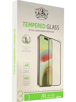 Bezos Samsung Galaxy S24 Bilvis 3D Cam Ekran Koruyucu