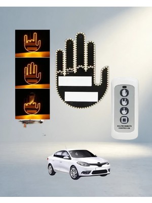 LED El Park Uyarı Cihazı Uzaktan Kumanda ile Suya Dayanıklı