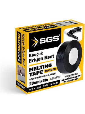 Colezium Kauçuk Eriyen Bant 20MM x 3 Metre