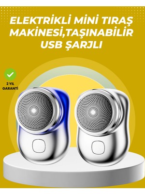 DMC Taşınabilir, Cep Boyunda, Şarjlı Elektrikli Tıraş Makinesi - Bayi Depom