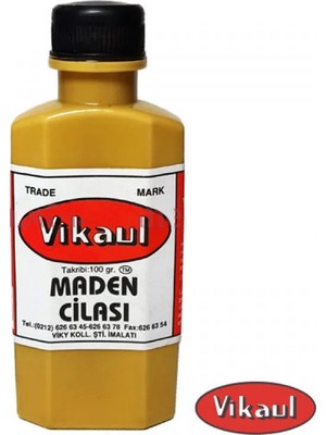 Colezium Vikaul Metal Parlatıcı - Maden Cilası, Kil 100 gr