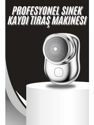 DMC Kablosuz Tıraş Makinesi Günlük Hızlı Taşınabilir Şarjlı Yuvarlak Paslanmaz Çelik - Bayi Depom