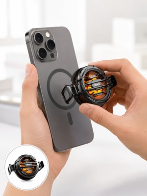 DMC Mıknatıslı ve Aparatlı Montajlı Soğutucu Fan | Her Cihaza Uyumlu | LED Göstergeli Yeni Nesil - Bayi Depom