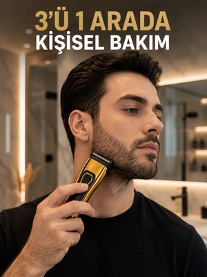 DMC Saç, Sakal, Burun ve Kulak Bakımı Için Çok Amaçlı Tıraş Makinesi - Bayi Depom