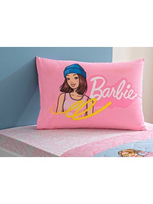 Taç Out Zorluteks Barbie Model Tek Kişilik Pamuk Lastikli Çarşaf Seti 2 Parça (100X200 cm Çarşaf Serisi