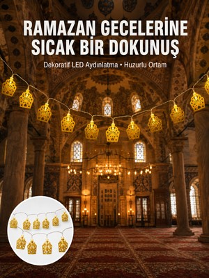 DMC Cami Ramazan LED Işık - Bayi Depom