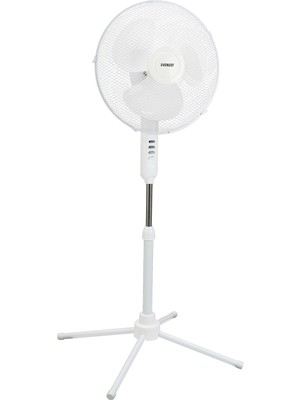 Skygo Ecowind Ev Tipi Metal Vantilatör 16 Inç 45W 1100 Rpm 3 Kademeli Beyaz FAN10