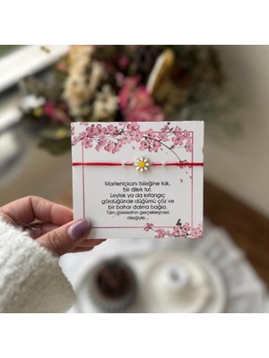 Merve Takı Marteniçka Papatya Bileklik