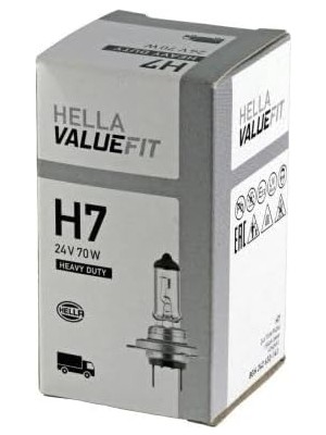 Üstüner Ampul/sis Fari 24V 70W H7-Halojen PK22S Daf/ıveco/man/mercedes/neoplan/renault/scania/volvo 8gh 242 632 141 - Hel 8gh 242 632 141