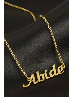 Pileli Store Abide Isimli Kolye (Kişiye Özel)