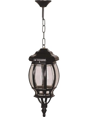 Üstüner 68208 Bahçe Fener Sarkıt, 60 W, Siyah