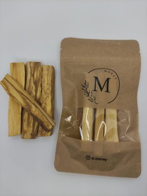 Üstüner Morey Palo Santo Ağaç Tütsü 3 Adet Orjinal Sertifikalı (Peru'dan Ithal Edilmiştir.)