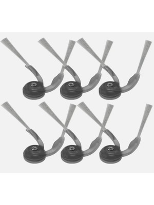 Üstüner Roborock Qrevo Curv,curv X,qrevo Curv 2 Pro,qrevo C,qrevo Edge Robot Süpürge Yan Fırça Yedek Parça Seti-6 Adet