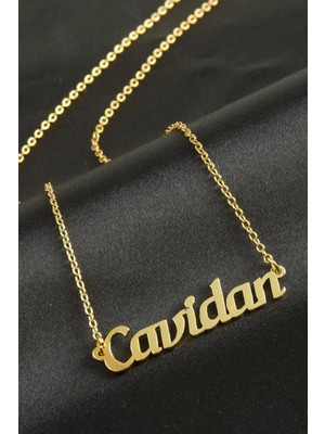 Pileli Store Cavidan Isimli Kolye (Kişiye Özel)