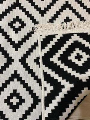 Üstüner Kilim Çift Taraflı Kullanılabilir Yıkanabilir Dokuma Kilim (80 * 150CM)