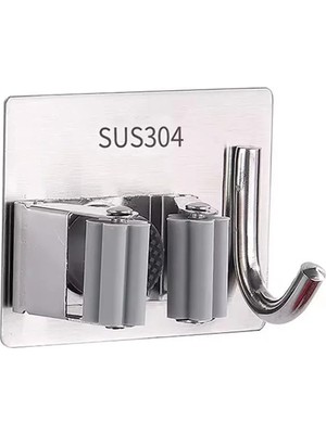 Semel SN-26354 Kancalı Duvara Monte Süpürgee-Paspas Tutucu