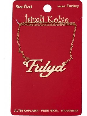 Pileli Store Fulya Isimli Kolye (Kişiye Özel)